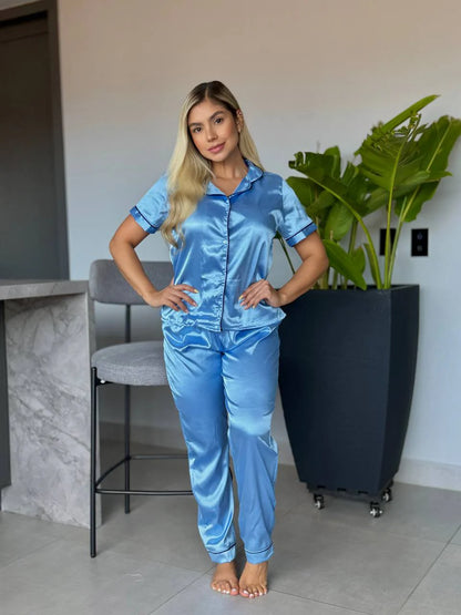 PANTALON-CAMISA SOFISTICADA