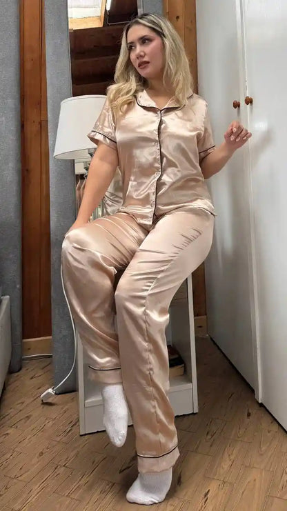 PANTALON-CAMISA SOFISTICADA