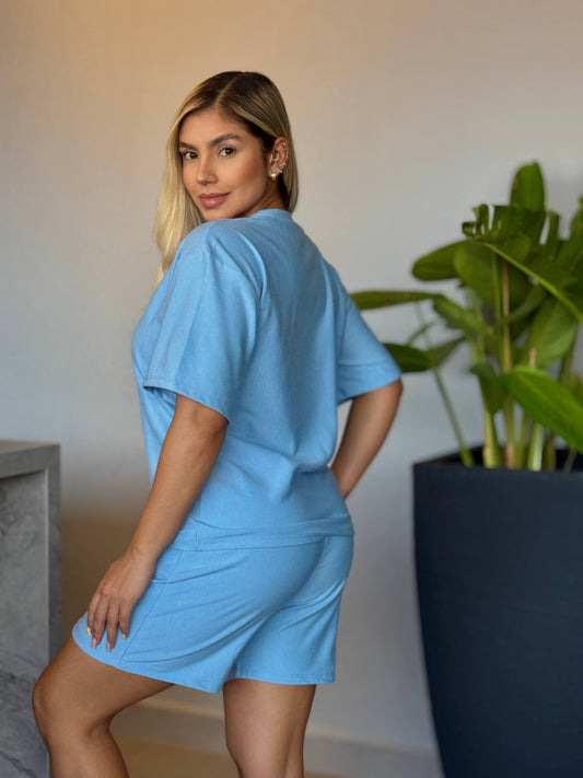 Set Comfort en Casa DuraSoft™ – Blusa + Bermuda